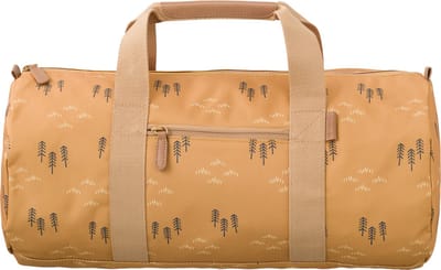 Fresk Kleine weekendtas 20 L - Sporttas voor Kinderen - Reistas - Logeertas Unisex - Mosterd - Woods Spruce Yellow