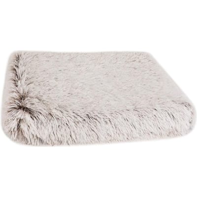 Pluche Verwijderbaar en Wasbaar Hondenhok en Kattenhok Vierkant Huisdier Spons Kussen voor Alle Seizoenen M：50*40*5CM