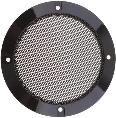Metalen Grille Decoratieve Cirkel Luidspreker, 4 inch DIY Luidsprekerrooster voor Auto
