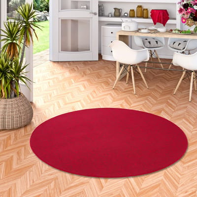 Snapstyle Fijne lus velours tapijt strong rond
