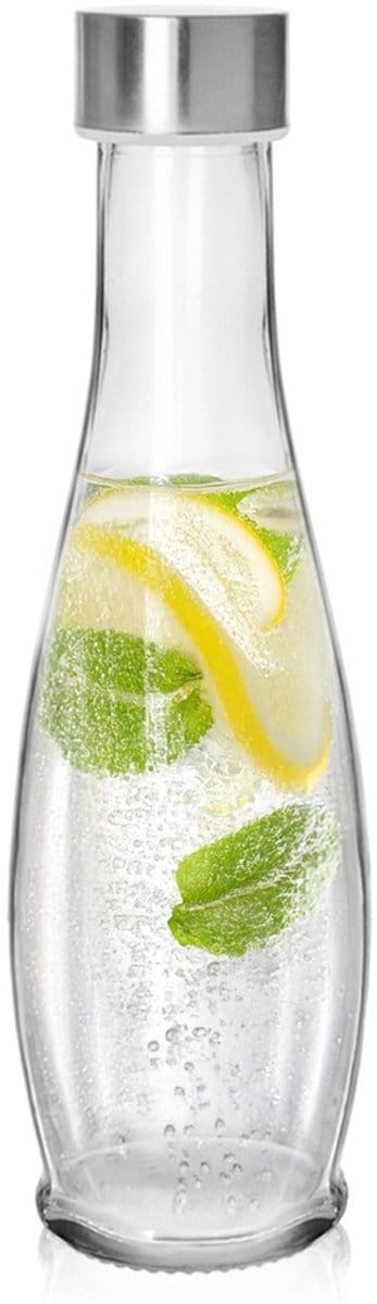 Orion - Glazen Fles - 480ml - Metalen Dop - Vaatwasbestendig