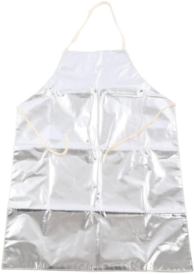 Dailygoods- Schort Hittebestendig - Werkschort - BBQ-Schort - Brandvertragend - Aluminiumfolie - Waterdicht Materiaal