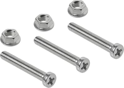 ProPlus Schroevenset voor stekkerdoos - 6-delig - M8 x 34 mm - hoogwaardig materiaal