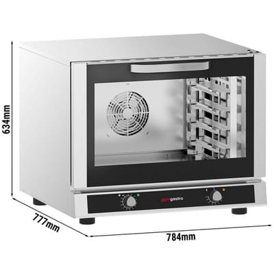 GGM Gastro Heißluftofen KOMPAKT - Manuell - 4x EN 600x400 oder GN 1/1