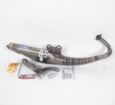 uitlaat giannelli voor scooter aprilia 50 sr r fabriek 2004 tot 2009 nieuw