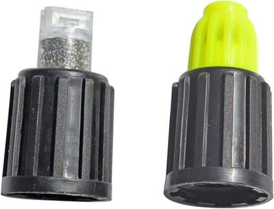 Watersproeier Set - Schuimsproeier Tuinsproeier - Auto Reinigen - Dubbele Mondstukken - 5 x 3 x 3 cm - Grijs