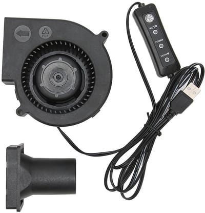 Dailygoods - USB-Ventilator met 3 Snelheden voor Krachtige Koeling