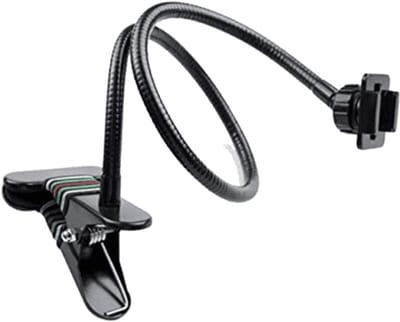 Webcam Houder - Flexibele Arm - Bureau Montage - Verstelbare Klem - 25 Inch - Zwart