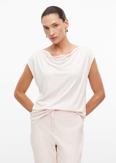 s.Oliver  T-shirts Pink Size: 44 | Long-Sleeved Tops Outlet | Dames | Roze