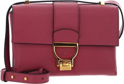 COCCINELLE Leren Schoudertas Arlettis Handbag Rosewood (rood)paars