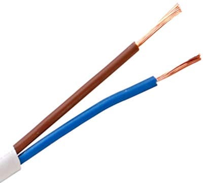 Flexibele Slangkabel 2-aderig 0,75 mm² - 5 meter