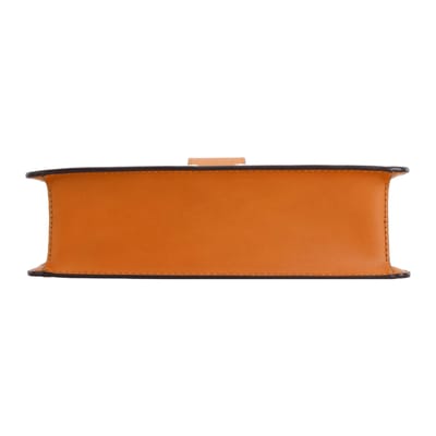 MCM Tracy Klassiek Iconisch Laurierblad Slot Sluiting Monogram Gecoat Canvas Lederen Afwerking Crossbody Tas Kleine Dames crossbody tas Cognac MWSCAXT01CO001 Basic Set (Bag+Dust Bag) brown