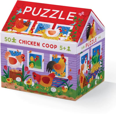 Crocodile Creek | House Puzzles, 50 Stuks - De Kippenhok