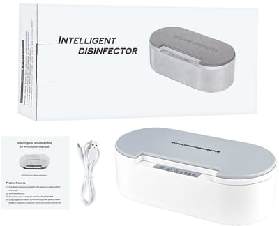 UV Sterilisatie & Aromatherapie Box Pro – Desinfectie Box – Wit – Geschikt voor Telefoon, Sieraden & Make-up Tools