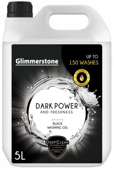Glimmerstone Serie - Wasmiddel voor Zwart - 5L - 150 Wasbeurten