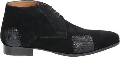 Van Bommel - MAGMA 02.01 - Vrije tijd half-hoogHeren veterschoenHeren sneakers - Kleur: Zwart - Maat: 38
