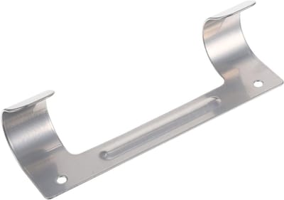 Strijkplank Haak - Wandhouder Organizer - Ruimte Besparen - Dubbele Haak Ontwerp - 15.3 cm Lengte - Grijs
