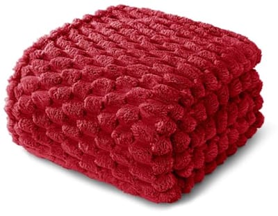Warm En Zacht Knuffeldeken Met 3D-Jacquard-Patroon - Perfect Voor Elk Seizoen (220 x 240 cm)
