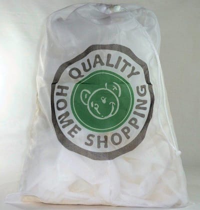 Groene Beer - Waszak - wasnetje - 60 x 40 cm - met trekkoord