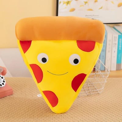 Friet Hamburger Pluche Speelgoed Schattige Pizza Foodie Snack Kussen Kawaii Kerstcadeau Kussen Kinderen Knuffels Kamer Decoratie 40cm
