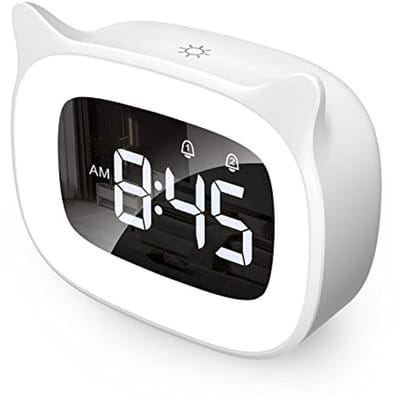 Digitale wekker voor kinderen met licht en snooze-functie