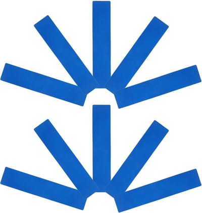 Sportveld Markeringen - Tennis Lijnen - Sport Training - Verbeterde Veiligheid - 35x7cm - Blauw