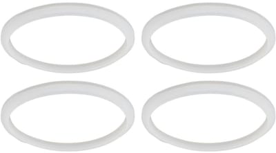 Dailygoods- Afdichtingsring 4 stuks - Vervangende Afdichting - Siliconen - Hittebestendig - Slijtvaste Prestaties - Hoge Druk Verzegeling - Afdichtring