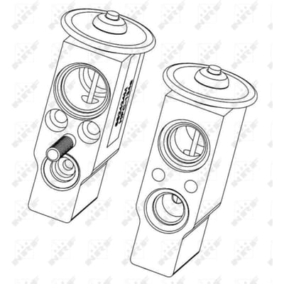 Expansieventiel, airconditioning NRF 38372
