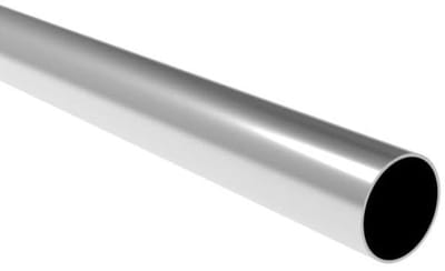 Roestvrijstalen Buis - Leuning Buis - Terras Afscheiding - Hoogglans Gepolijst - 424mm x 2m - Zilver