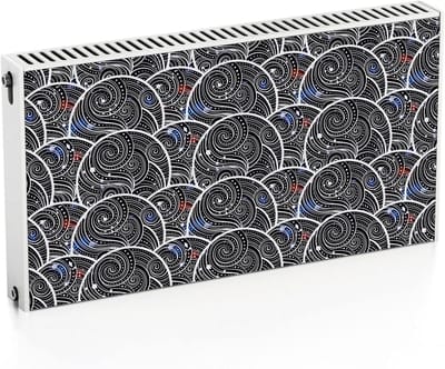 Coloray Radiator magneet zelfklevend 110x60 cm radiatorafdekking - spiralen