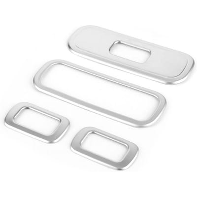 4 stuks Raambedieningsknop Cover Trim Verchroomd Past voor Mercedes Benz G-Klasse W463 G350 G400 G500 G55 G63 G65 G800 white