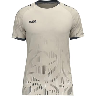 Jako Sonic Shirt Korte Mouw Kinderen - Off White / Zwart / Wit | Maat: 128
