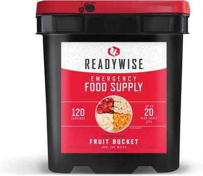 ReadyWise Noodrantsoen 120 porties Gemixt Fruit