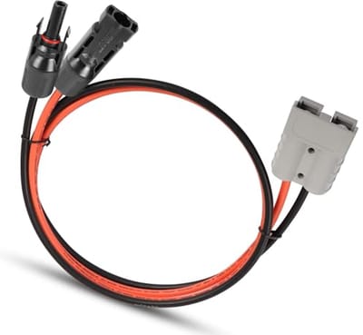 Verlengkabel voor zonnepanelen 4 mm² - TUV gecertificeerde fotovoltaïsche kabel met stekker voor zonnepaneelsystemen