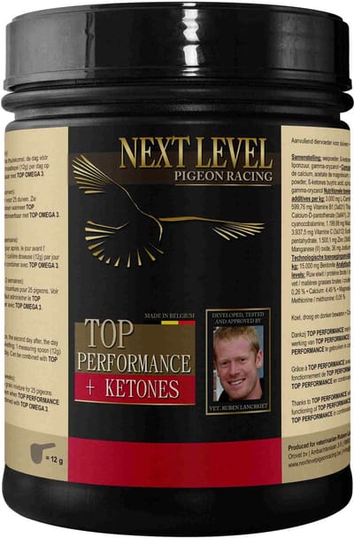 Next Level Top Performance + ketonen 400g - voor postduiven