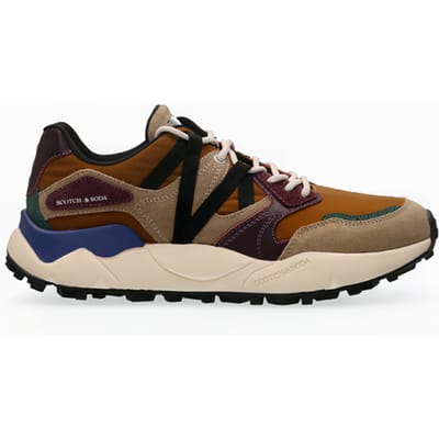 Scotch & Soda Mount Brown Multi Talla: 40 | Zapatillas Deportivas Outlet | Hombre | Marrón
