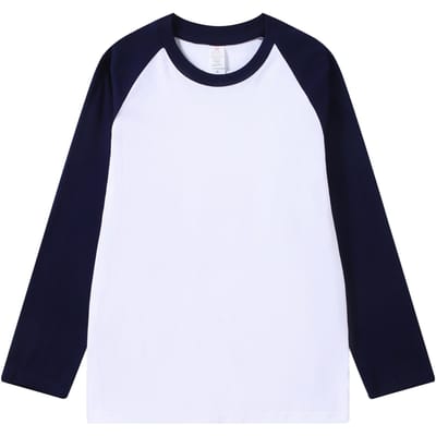 Pure Katoen Lange Mouwen Heren T-shirt Los Splicing Schouder Mouwen US Stijl Retro Basis Shirt Man T-shirt Tops T-shirts S Vloot