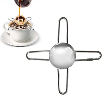 Koelbal voor espresso, herbruikbare bevroren bal, roestvrij staal, ijsbal gereedschap voor koffie, cocktails, bourbon