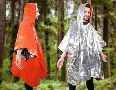 Repus - Nood Regenjas - Life Bivvy - Lichtgewicht - Emergency Poncho - Survival - Outdoor - Musthave - Regenjas - Reizen - Roadtrip - Warm - Koud