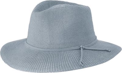 Gilly Fedora – Zonnehoed Dames Kreukbestendig Reisvriendelijk - Maat: M-L: 58 cm - Seafoam