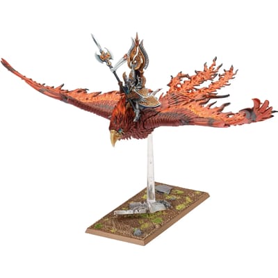 Beeldje Games Workshop Warhammer ToW - Royaumes des Hauts Elfes : Phenix Spire de Feu