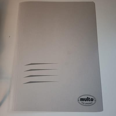 Multo Snelhechter Met Buismechaniek Karton Grijs 5 Stuks