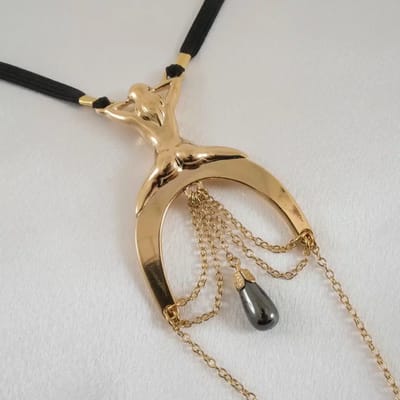 Sylvie Monthulé - G-String Desire Me | Gold Maat 34