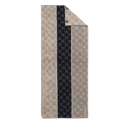 JOOP! Sauna Handdoek Cornflower Stripes Een maat, 80x200 Set van 1