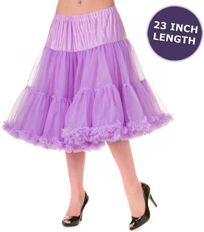 Banned - Starlite Petticoat - Vintage - XS/S - Paars