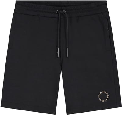 Ballin Amsterdam - Jongens Regular fit Shorts Sweat - Black - Maat 8