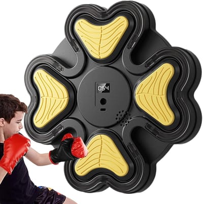 Boks Machine - Fitness Apparaat - Thuis Sporten - Slimme Teller - 30x30x10 cm - Zwart