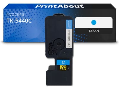 PrintAbout huismerk Toner TK-5440C Cyaan Hoge capaciteit Geschikt voor Kyocera
