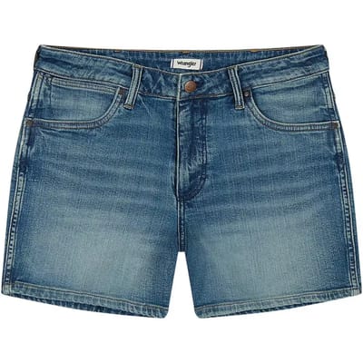 Damesshort Wrangler Boyfriend Shoreline