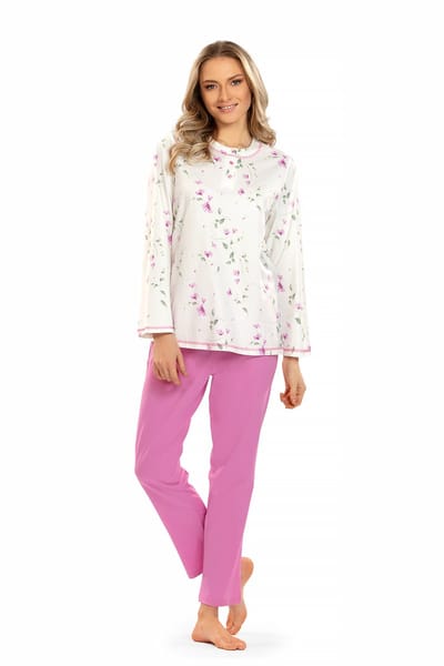 Dames Pyjama Autumn Flowers - Comtessa
